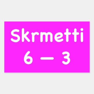 Adesivo Retangular Skrmetti 6 — 3