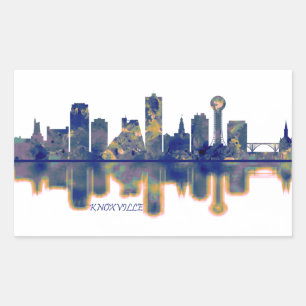 Adesivo Retangular Skyline Knoxville