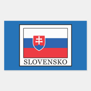 Adesivo Retangular Slovensko