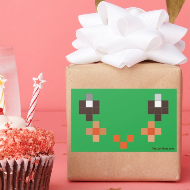 Adesivo Retangular Smile4Mãe Sticker (Festa)