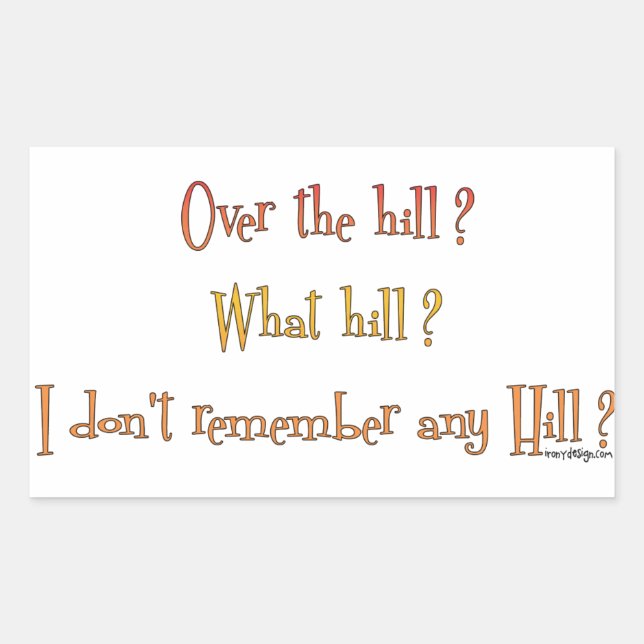 Adesivo Retangular Sobre O Morro? (Frente)