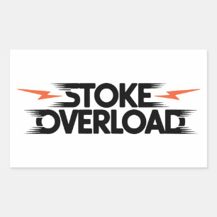 Adesivo Retangular Sobrecarga de Stoke Relâmpago