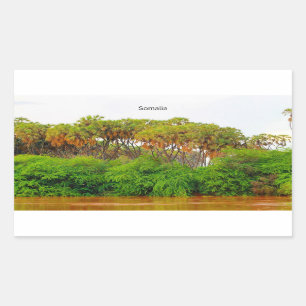 Adesivo Retangular Somalia, landscape photograph
