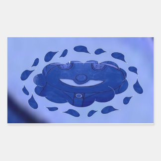 Adesivo Retangular Sorria de Hanbir.