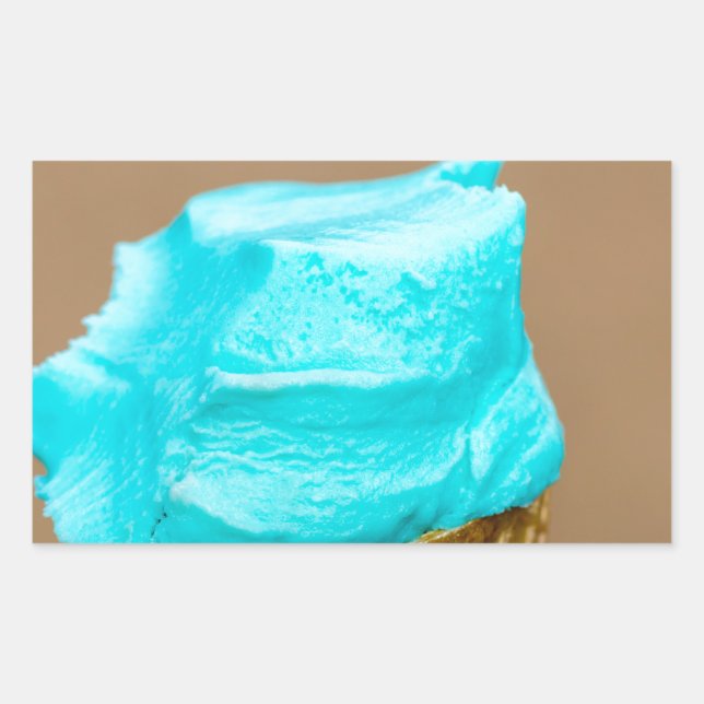 Adesivo Retangular Sorvete com macro waffle (Frente)