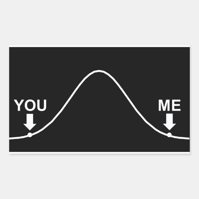 Adesivo Retangular Sou Inteligente (Frente)