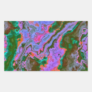 Adesivo Retangular Sour Marble