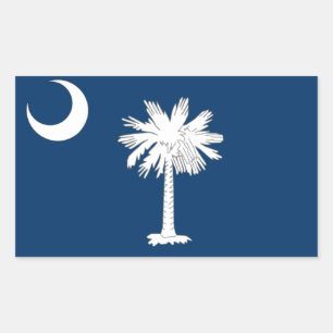 Adesivo Retangular South Carolina