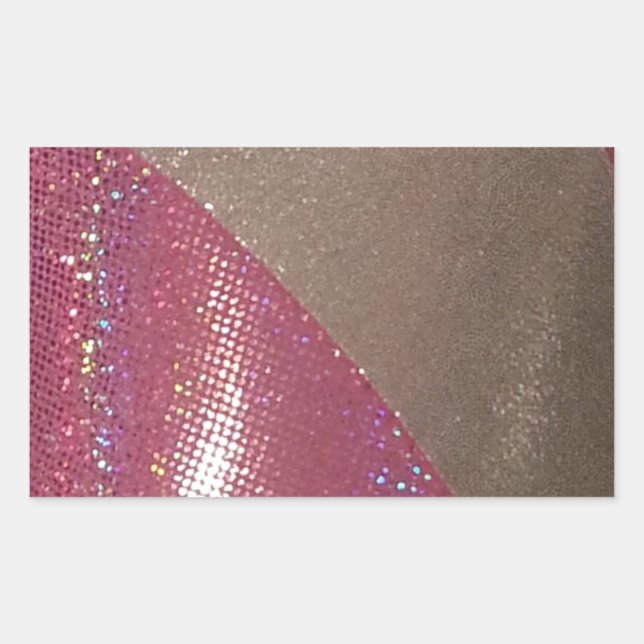 Adesivo Retangular Sparkle & Shine (Frente)