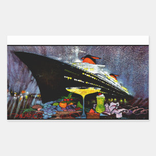 Adesivo Retangular ss França com Champagne