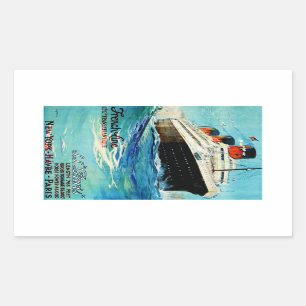 Adesivo Retangular ss Paris - The French Line