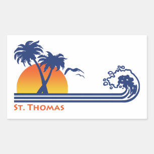 Adesivo Retangular St Thomas