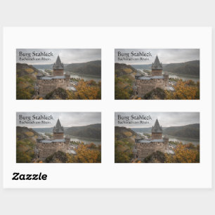 Adesivo Retangular Stahleck Castle Alemanha