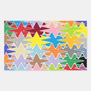 Adesivo Retangular STBX Novino Star Ryit Dança