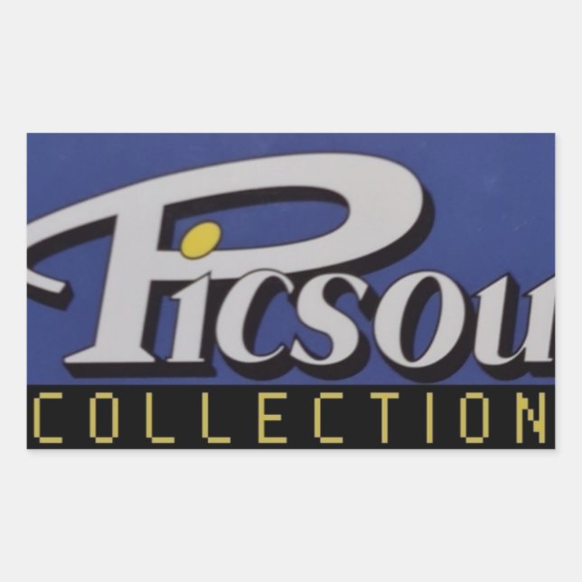 Adesivo Retangular Sticker Picsou Collection (Frente)