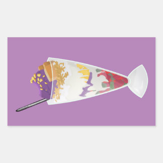 Adesivo Retangular Sticker Pinoy Favoritos Halohalo