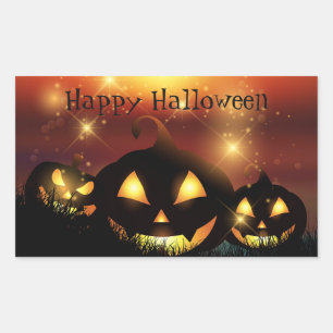 Adesivo Retangular Stickers Halloween