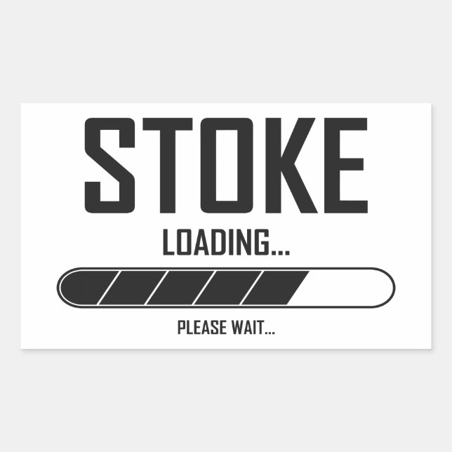 Adesivo Retangular Stoke Loading (Frente)