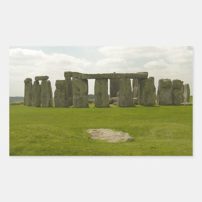 Adesivo Retangular Stonehenge (Frente)