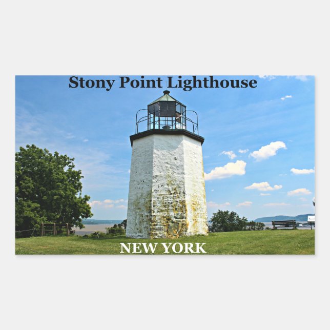 Adesivo Retangular Stony Point Lighthouse, New York Stickers (Frente)