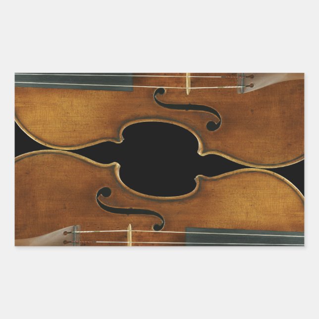 Adesivo Retangular Stradivari Duo (Frente)