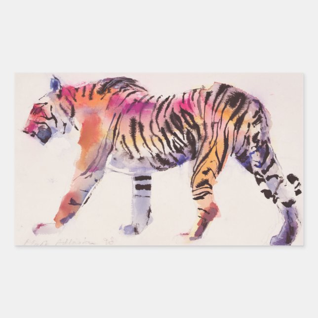 Adesivo Retangular Stripey (Frente)