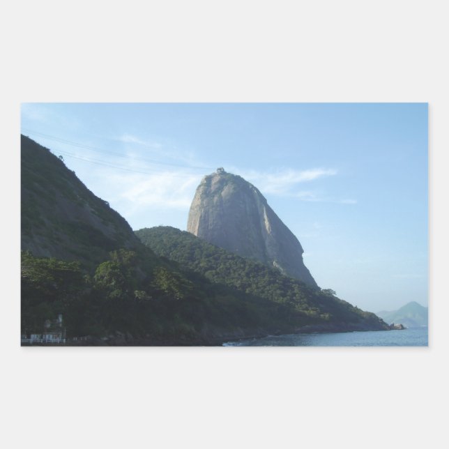 Adesivo Retangular Sugar Loaf Mountain (Frente)