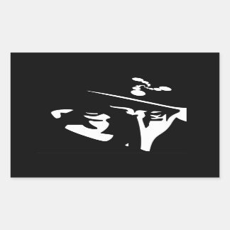 Adesivo Retangular Sujeitos Ambientais Sneak Stickers