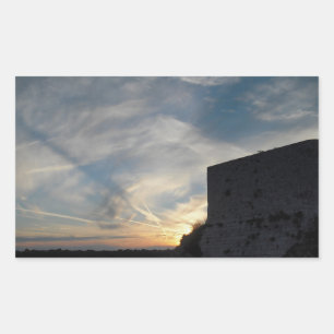 Adesivo Retangular Sunset croata