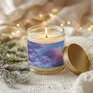 Adesivo Retangular Sunset de algodão doce