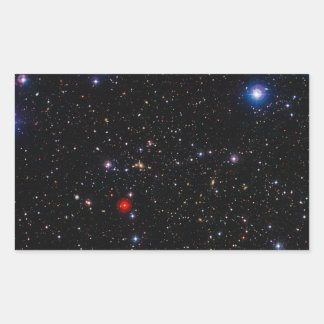 Adesivo Retangular Supercluster de Imagem de Campo Profundo Abell 901