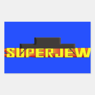 Adesivo Retangular Superjudeu