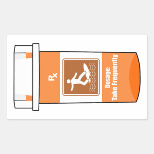 Adesivo Retangular Surfar É Minha Droga