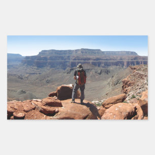 Adesivo Retangular Surprise Valley Thunder River Trail Grand Canyon