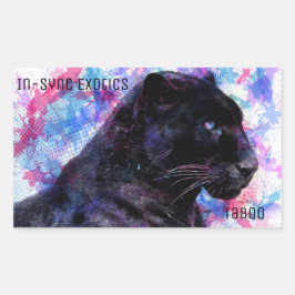 Adesivo Retangular Taboo