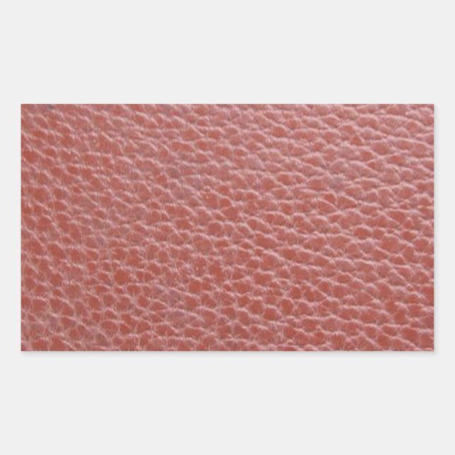 Adesivo Retangular Tan Leather Finalizar : Adicionar Texto ou Imagem  (Frente)