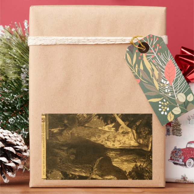 Adesivo Retangular Tão assombrados Guardiões da Lua da Noite (Feriado)