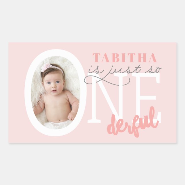 Adesivo Retangular tão maravilhoso (Frente)