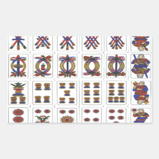 Adesivo Retangular tarot de marselha