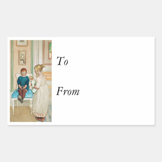 Adesivo Retangular Tempo limite no canto (Frente)