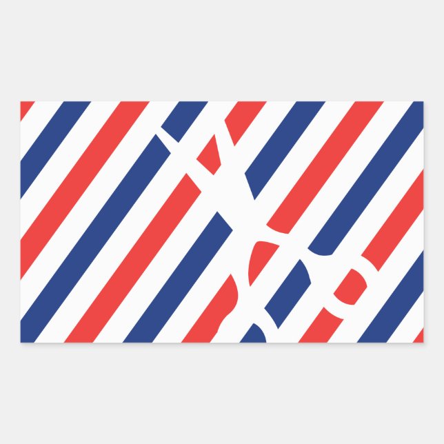 Adesivo Retangular Tesoura Barber (Frente)