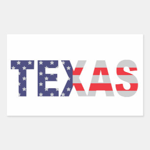 Adesivo Retangular Texas