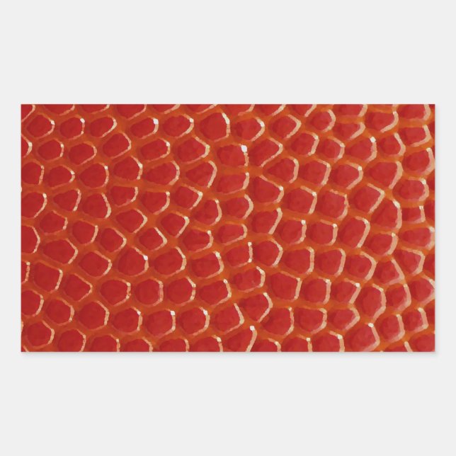 Adesivo Retangular Textura de fechamento de basquete (Frente)