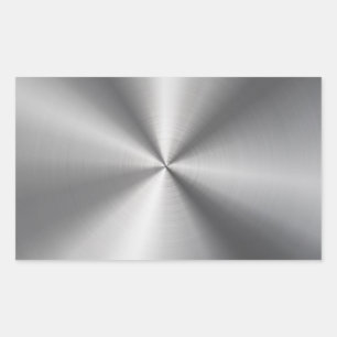 Adesivo Retangular Textura Radial Metálica Personalizada