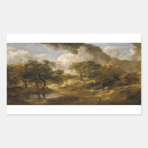 Adesivo Retangular Thomas Gainsborough - Paisagem em Suffolk