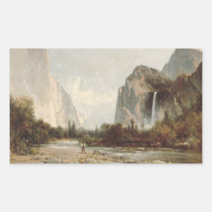 Adesivo Retangular Thomas Hill - Yosemite, Veil Bridal Cai