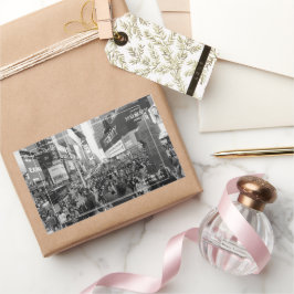 Adesivo Retangular Times Square NYC