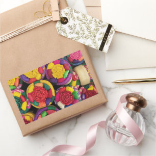 Adesivo Retangular Tomadas de Vime Autênticas do México