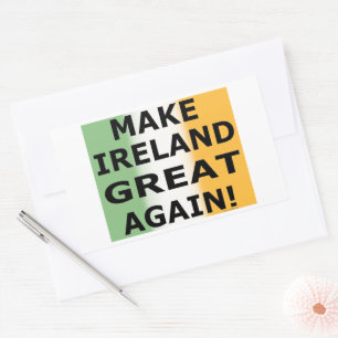 ADESIVO RETANGULAR TORNE A IRLANDA GRANDE NOVAMENTE!