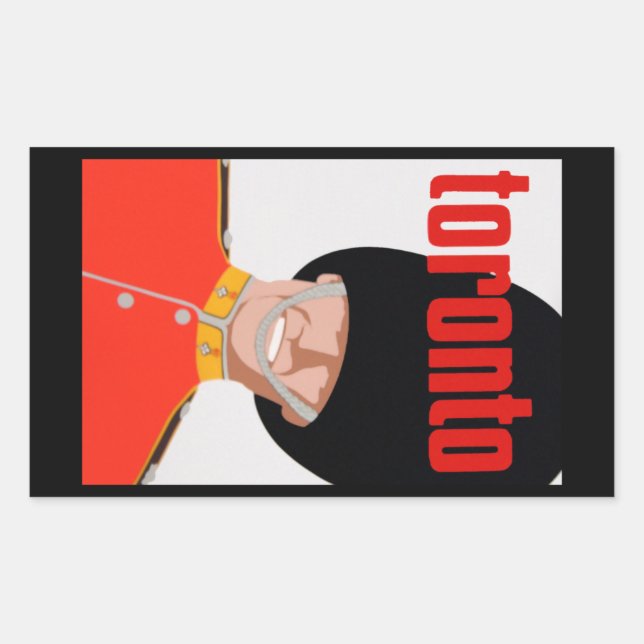 Adesivo Retangular Toronto (Frente)